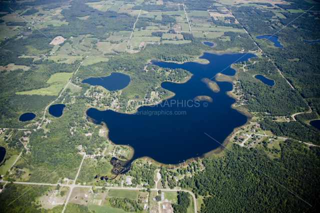 McLaren Lake in Oceana County, Michigan